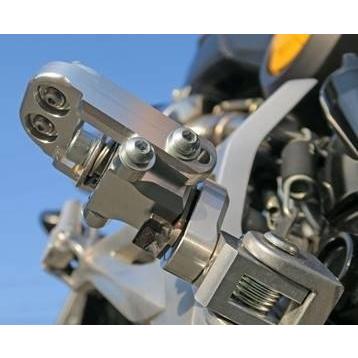 OUTEX アウテックス Fステップ 可変ブラケットセット カラー：クリアーアルマイト HONDA ホンダ SUZUKI スズキ KTM HUSQVARNA ハスクバーナ フットペグ 足回り_9
