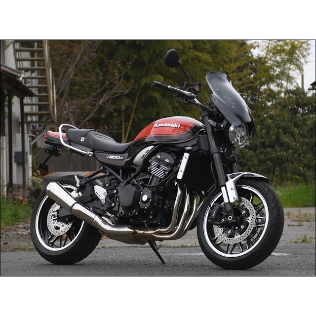 z900rs用シックデザインガイラシールドスモーク