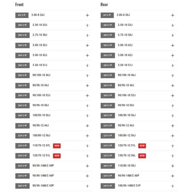 DUNLOP ダンロップ D307【120/70-12 51L】タイヤ