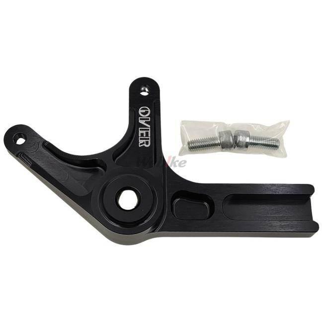 OVER オーヴァー リアキャリパーサポート ブレンボ 2P／カニ用 アップマウント(上側) カラー：ブラックアルマイト MONKEY125 Monkey125 HONDA ホンダ ブレーキ_5