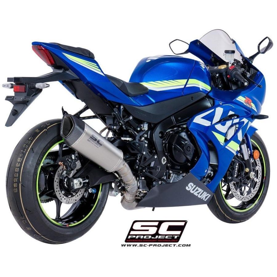 SC-PROJECT SCプロジェクト SC1-R スリップオンサイレンサー＆フルチタンリンクパイプ【公道走行可】 本体材質：カーボン GSX-R1000 R SUZUKI スズキ マフラー | SCーPROJECT