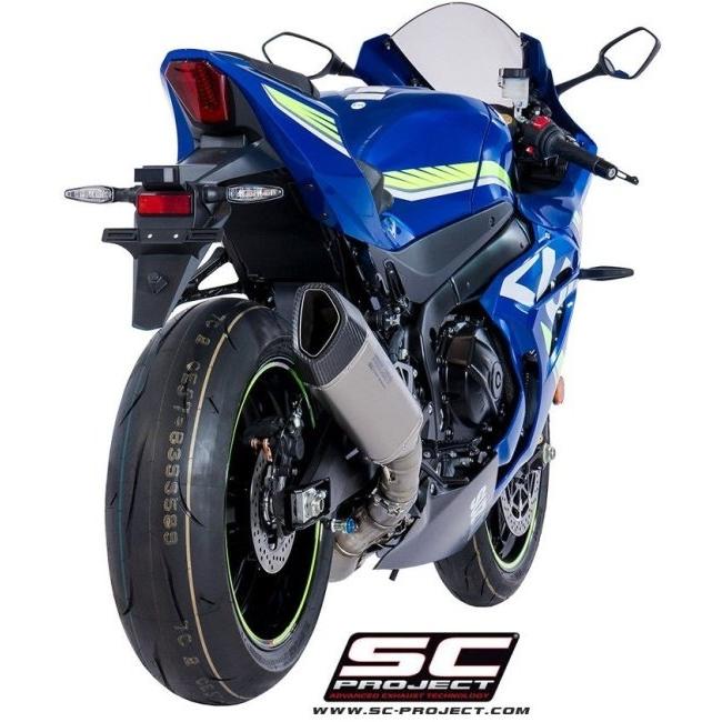 SC-PROJECT SCプロジェクト SC1-R スリップオンサイレンサー＆フルチタンリンクパイプ【公道走行可】 本体材質：カーボン GSX-R1000 R SUZUKI スズキ マフラー | SCーPROJECT | 03