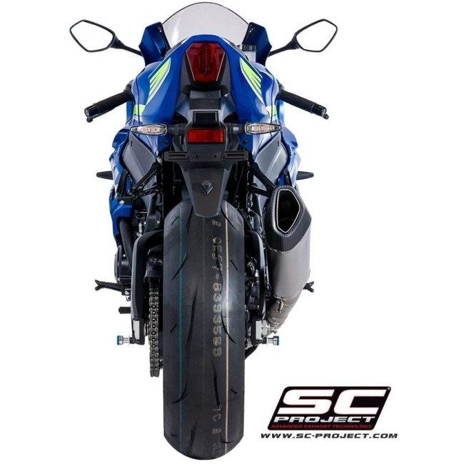 SC-PROJECT SCプロジェクト SC1-R スリップオンサイレンサー＆フルチタンリンクパイプ【公道走行可】 本体材質：カーボン GSX-R1000 R SUZUKI スズキ マフラー | SCーPROJECT | 04