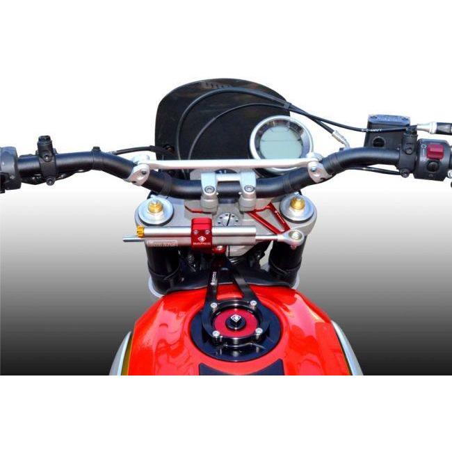 DUCABIKE (DBK) ドゥカバイク (ディービーケー) ステアリングダンパー マウントキット カラー：ゴールド SCRAMBLER DESERT SLED DUCATI ドゥカティ ハンドル