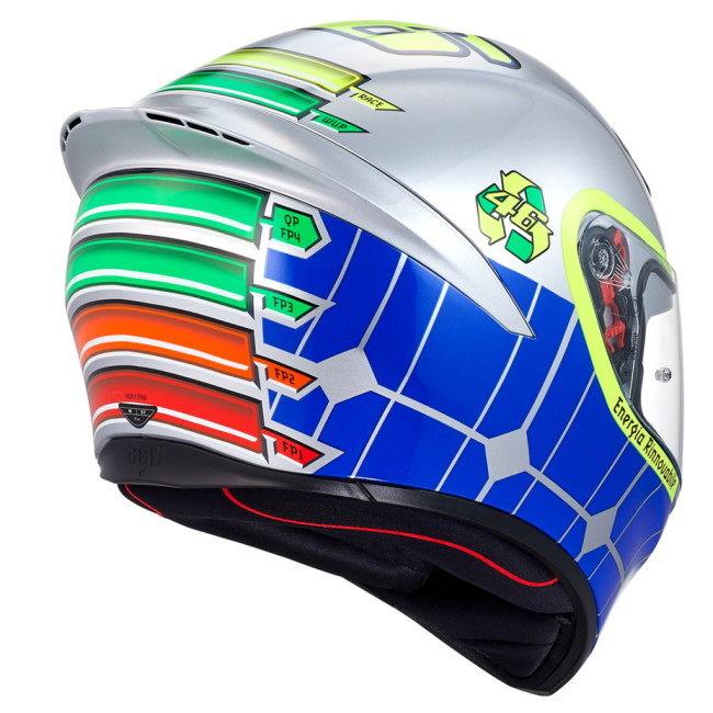 AGV エージーブイ K1 ヘルメット バレンティーノロッシ ROSSI MUGELLO 2015 サイズ：S｜webike02｜03