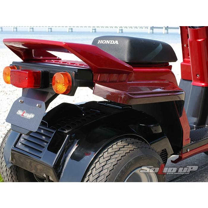 ジャイロX　リアスポイラー SOLID UP ソリッドアップ リアウイング ジャイロX HONDA ホンダ