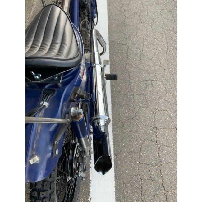 部品屋K&W フィッシュテールマフラー カブ HONDA ホンダ フル