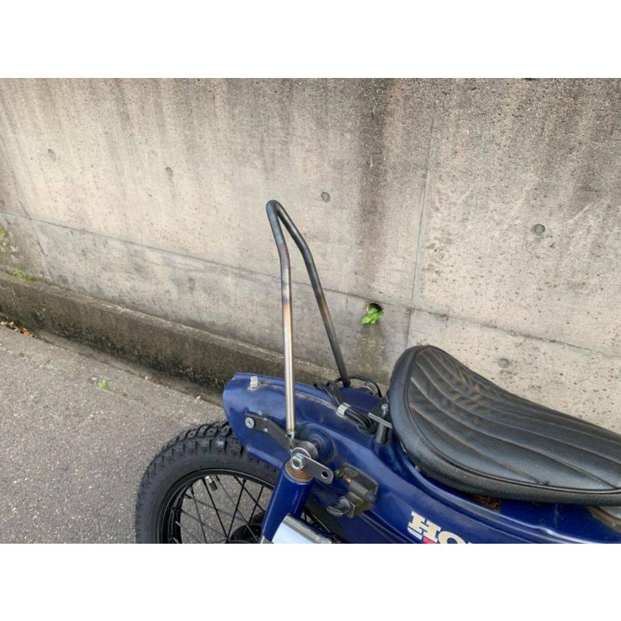 部品屋K&W シーシーバー カブ HONDA ホンダ グラブバー・タンデムバー