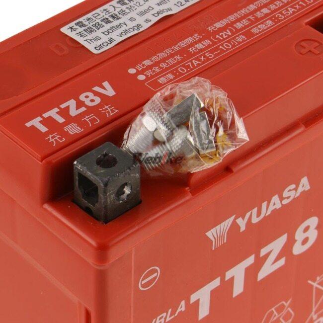 台湾ユアサ 台湾YUASA 密閉型メンテナンスフリーバッテリー(MF) TTZ8V HONDA ホンダ YAMAHA ヤマハ 鉛系バッテリー バッテリー関連