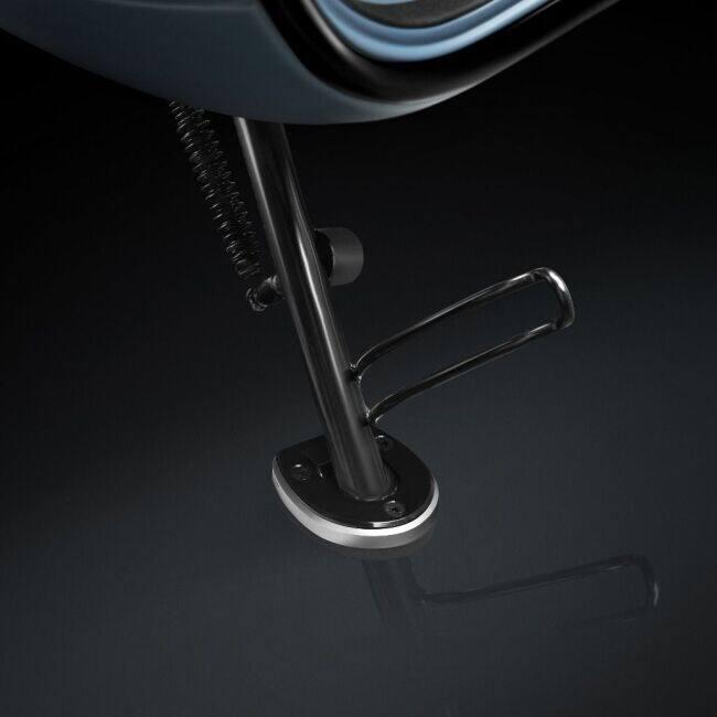 rizoma リゾマ SIDE STAND BASE カラー：ブラック GTS 310 Super Tech Supersport GTV Officina 8 Sei Giorni Vespa ベスパ スタンドパッド・エクステンション