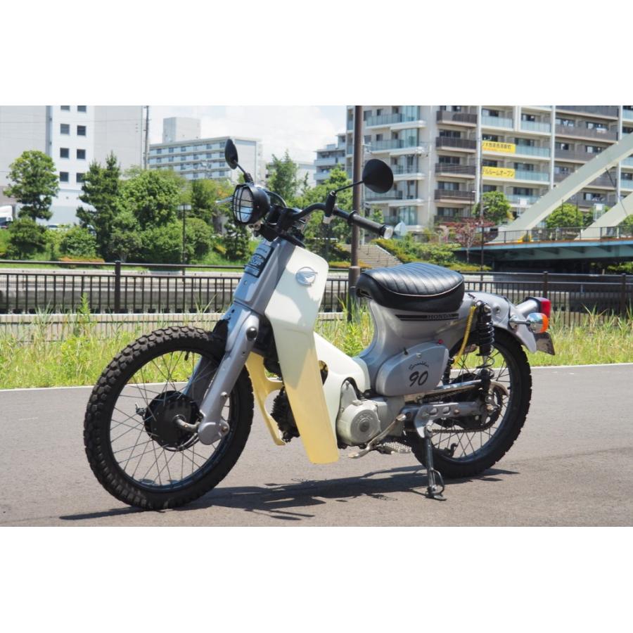 つやあり カブ バーハンドル セット レッグシールド無加工取付け