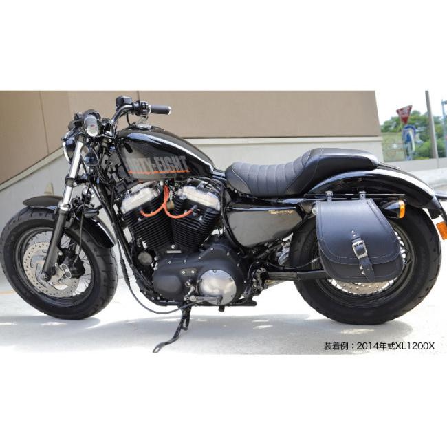 DEGNER（デグナー） レザーサドルバッグ カラー：タン XL1200X HARLEY