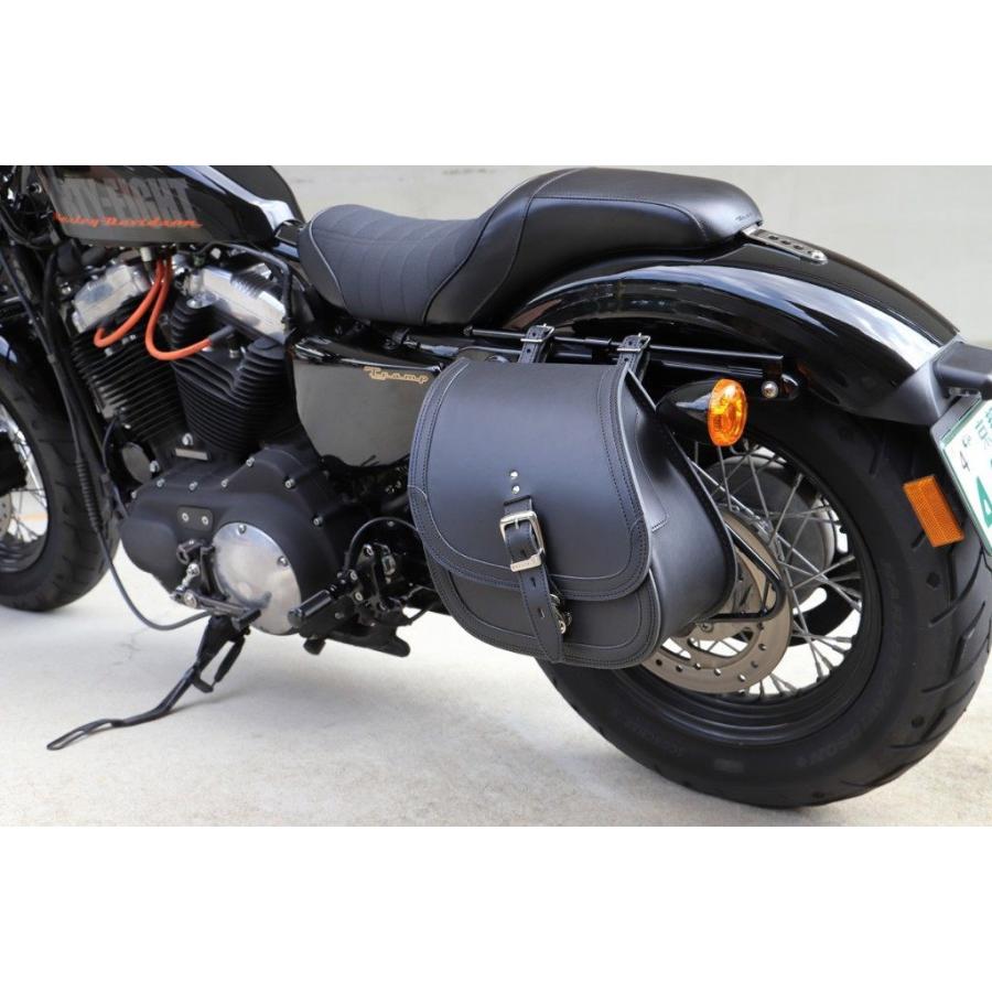 DEGNER（デグナー） レザーサドルバッグ カラー：タン XL1200X HARLEY