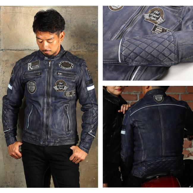 DEGNER デグナー WAX SHEEP LEATHER JACKET[ワックスシープレザージャケット] サイズ：2XL レザージャケット ジャケット アパレル_7
