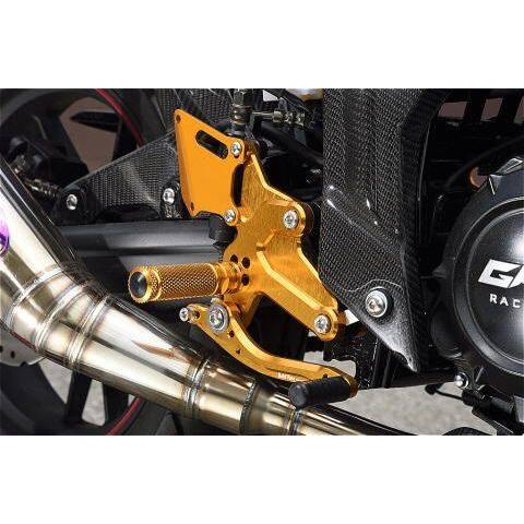 BABYFACE ベビーフェイス バックステップキット カラー：ブラック DEMON150GR GPX バックステップ ステップ 足回り