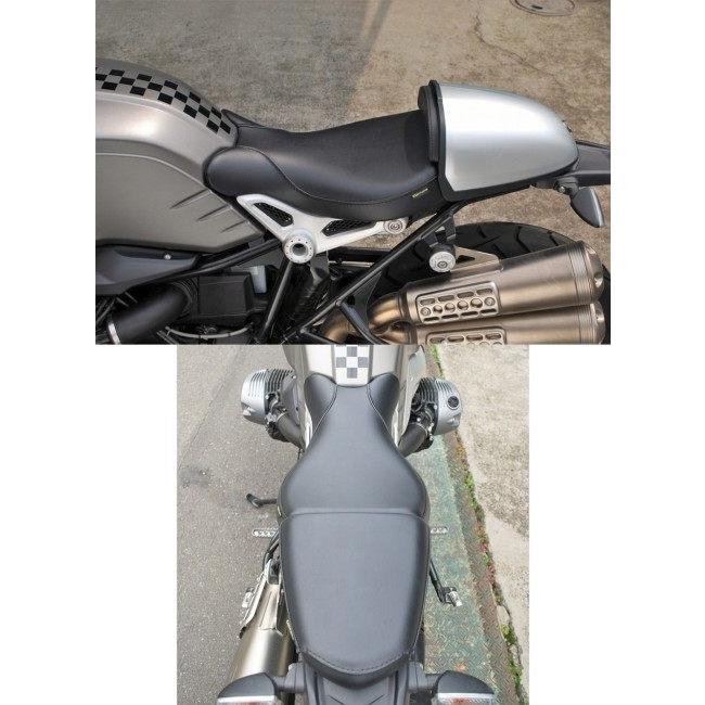 K＆H ケイアンドエイチ フロントシート MID A タンデムベルト：追加なし / 中央ライン仕上げ：ステッチ R NINE T BMW シート シート関連 外装_8