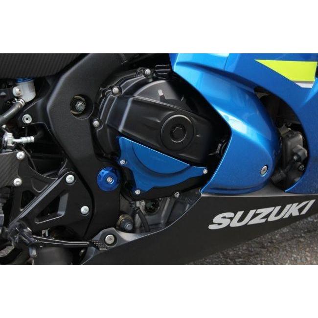 SPEEDRA スピードラ エンジンカバー カラー：ブルー GSX-R1000 GSX-R1000R SUZUKI スズキ エンジンカバーセット エンジンパーツ エンジン_3