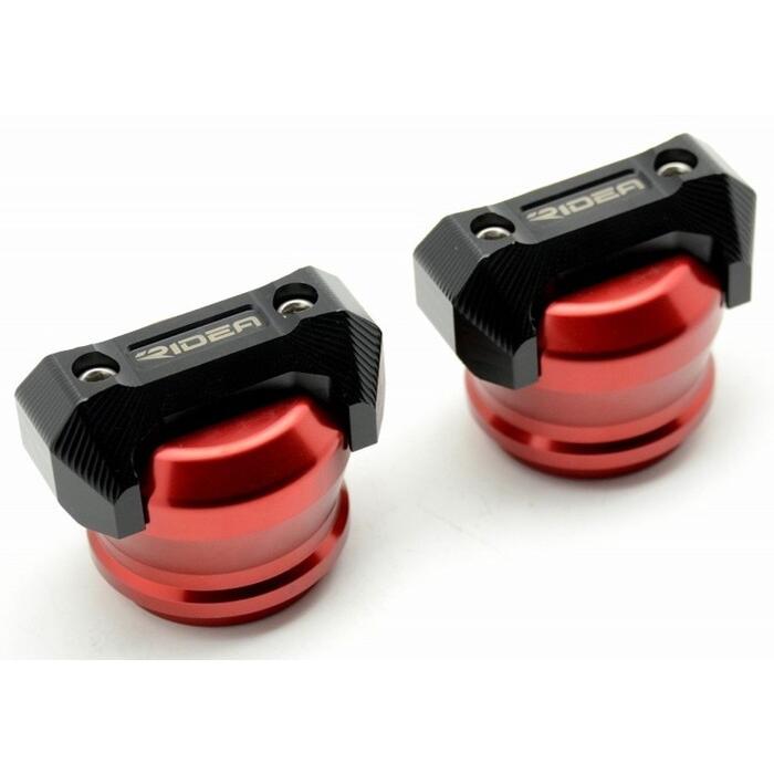 RIDEA リデア フレームスライダー スタンダードタイプ カラー：レッド YZF-R15 YAMAHA ヤマハ