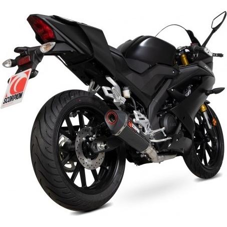 Scorpion スコーピオン Scorpion セルケトテーパー フルエキゾーストマフラー Yzf R125 Yamaha ヤマハ ウェビック2号店 通販 Yahoo ショッピング