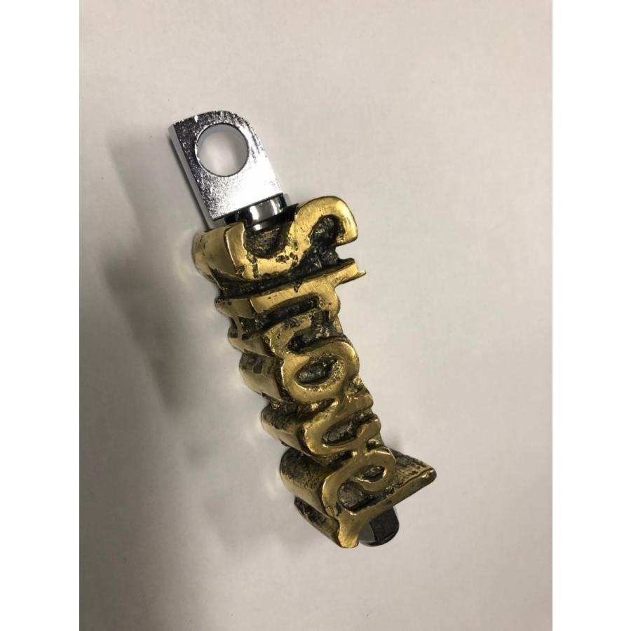 部品屋K\u0026W 【WANNABE-CHOPPERS】”SHOVEL”キックペダル 素材：真鍮 HARLEY-DAVIDSON ハーレーダビッドソン キックペダル エンジンパーツ エンジン