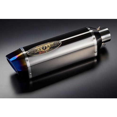 BEET BEET:ビート R-Evo TypeII 汎用 サイレンサー 300 サイレンサータイプ：メタルブラック / ポジション：右