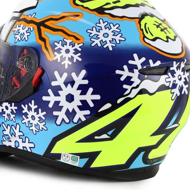 AGV エージーブイ K-3 SV ヘルメット(ROSSI WINTER TEST 2016) サイズ：S(55-56cm)｜webike02｜10