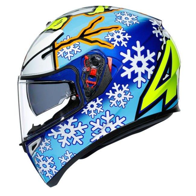 AGV エージーブイ K-3 SV ヘルメット(ROSSI WINTER TEST 2016) サイズ：XL(61-62cm)｜webike02｜02