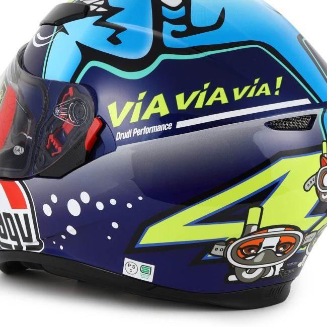 AGV エージーブイ K-3 SV ヘルメット(ROSSI MISANO 2015 MPLK) サイズ：XL(61-62cm)｜webike02｜09