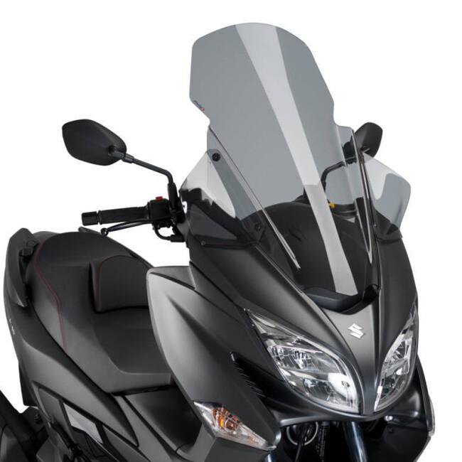 Puig プーチ V-TECH Line ツーリングスクリーン カラー：スモーク バーグマン400 SUZUKI スズキ スクリーン 外装_3