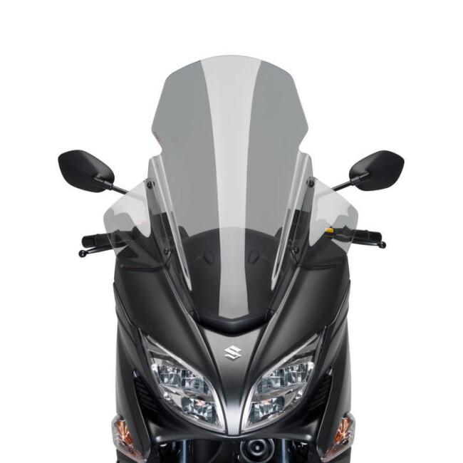 Puig プーチ V-TECH Line ツーリングスクリーン カラー：スモーク バーグマン400 SUZUKI スズキ スクリーン 外装_4