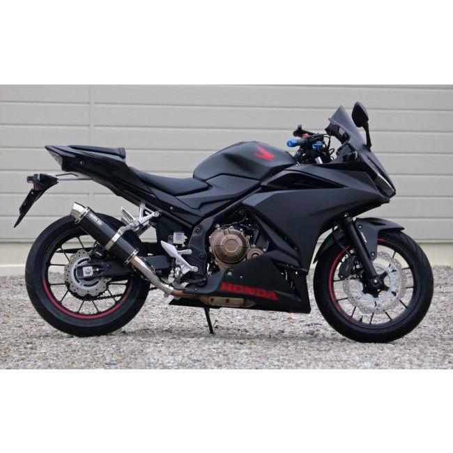 イナズマ400 WR'S ダブルアールズ フルエキ ステンカーボン マフラー Webike | WR'S ダブルアールズ リアエキゾースト スリップオン