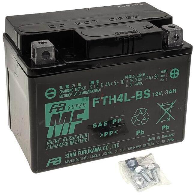 古河バッテリー フルカワバッテリー FTH4L-BS 制御弁式 (VRLA