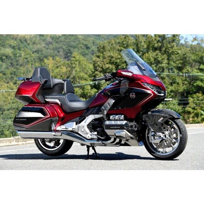 Magical Racing マジカルレーシング フロントフェンダー MagiVeilセラミックコーティング：なし / タイプ：平織カーボン GOLD WING GL1800 HONDA ホンダ 外装の画像