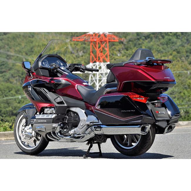 Magical Racing マジカルレーシング フロントフェンダー MagiVeilセラミックコーティング：なし / タイプ：平織カーボン GOLD WING GL1800 HONDA ホンダ 外装の画像