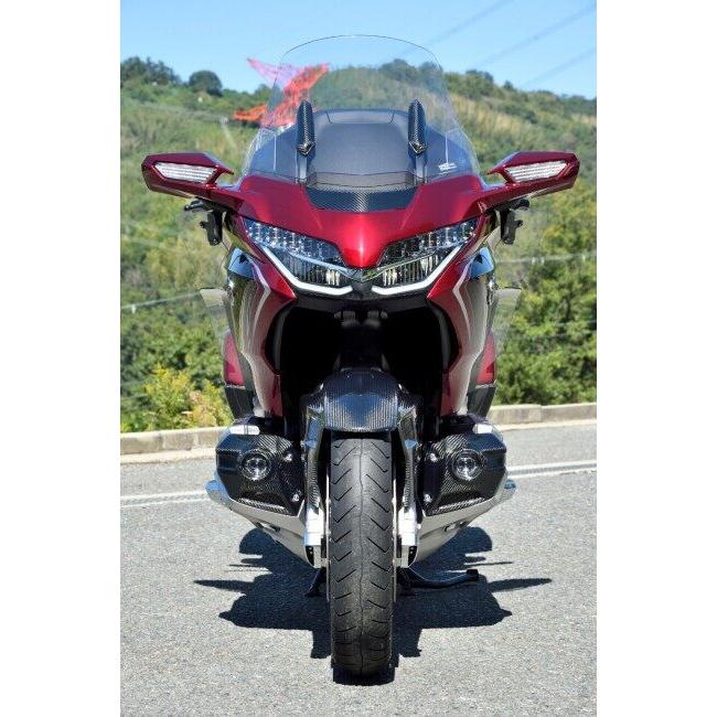 Magical Racing マジカルレーシング フロントフェンダー MagiVeilセラミックコーティング：なし / タイプ：平織カーボン GOLD WING GL1800 HONDA ホンダ 外装の画像