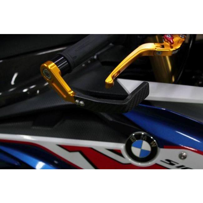 SPEEDRA スピードラ レバーガード アルミ部分カラー：ブルー / 仕様：綾織り艶消し F800R HP4 S1000R S1000RR BMW ハンドル_1