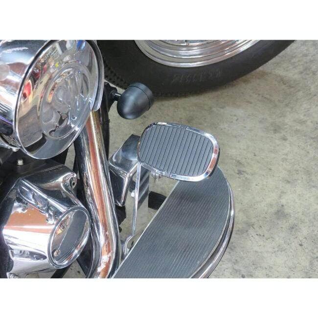 Neofactory ネオファクトリー クレストブレーキペダル カラー：クローム FL系ソフテイルモデル ツーリングモデル HARLEY-DAVIDSON ハーレーダビッドソン 足回りの画像