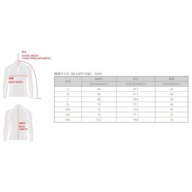 RS TAICHI アールエスタイチ RSU320 クールライドスポーツアンダーシャツ サイズ：4XL｜webike02｜07