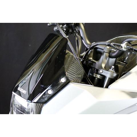 A-TECH エーテック メーターベース タイプ：開繊ドライカーボン(KDC) KATANA SUZUKI スズキ メーターカバー メーター・インジケーター関係 電装系の画像