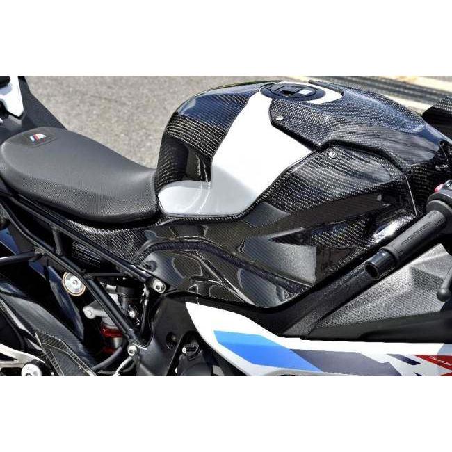 Magical Racing マジカルレーシング タンクサイドカバー タイプ：綾織カーボン S1000RR S1000R BMW サイドカウル・サイドカバー カウル関連 外装の画像