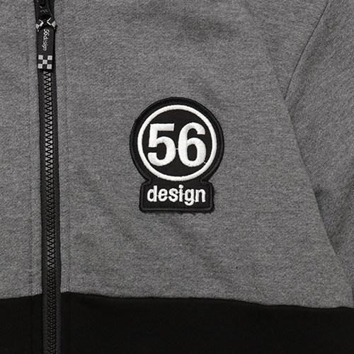 Rakuten 56design 56デザイン 56design Bycolor Zip Parka バイカラー ジップ パーカー 新発 Artmedia Ba