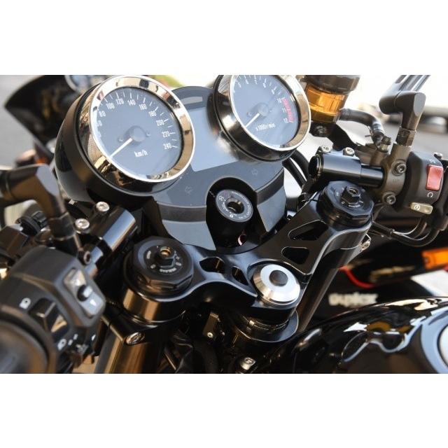 WOODSTOCK ウッドストック トップブリッジ カラー：ブラック Z900RS KAWASAKI カワサキ ハンドル周辺パーツ ハンドル_1