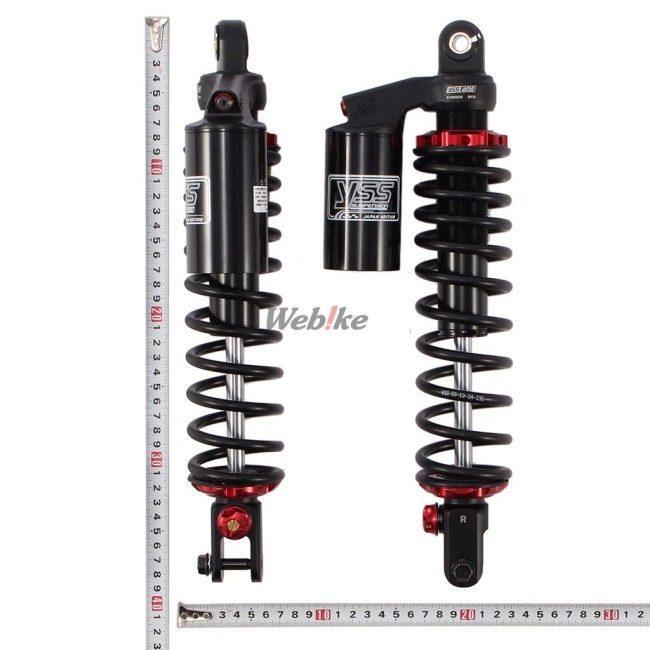 YSS ワイエスエス リアツインショック【TG ブラック/レッド YSS ワイエスエス リアツインショック【TG ブラック/レッド