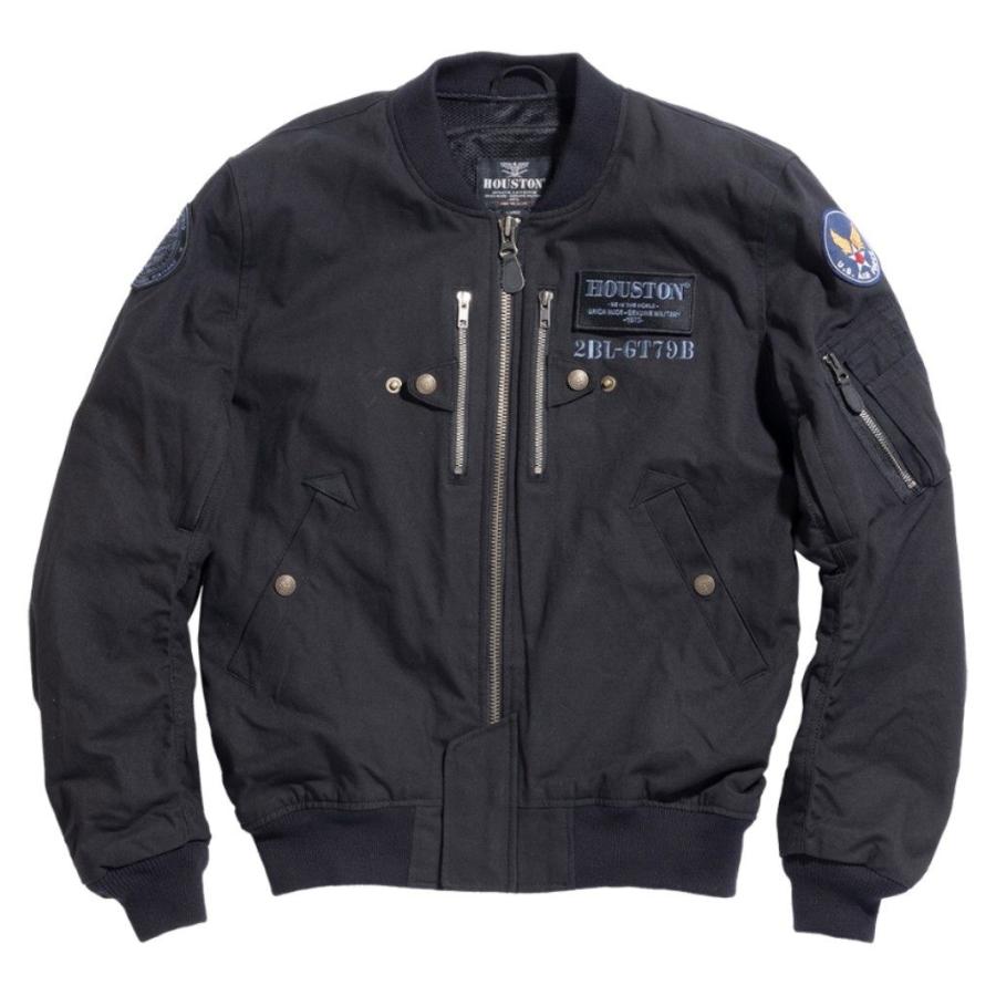 Houston☆MA-1ジャケット HOUSTON（ヒューストン） MA-1 COTTON ジャケット KATANA サイズ：M