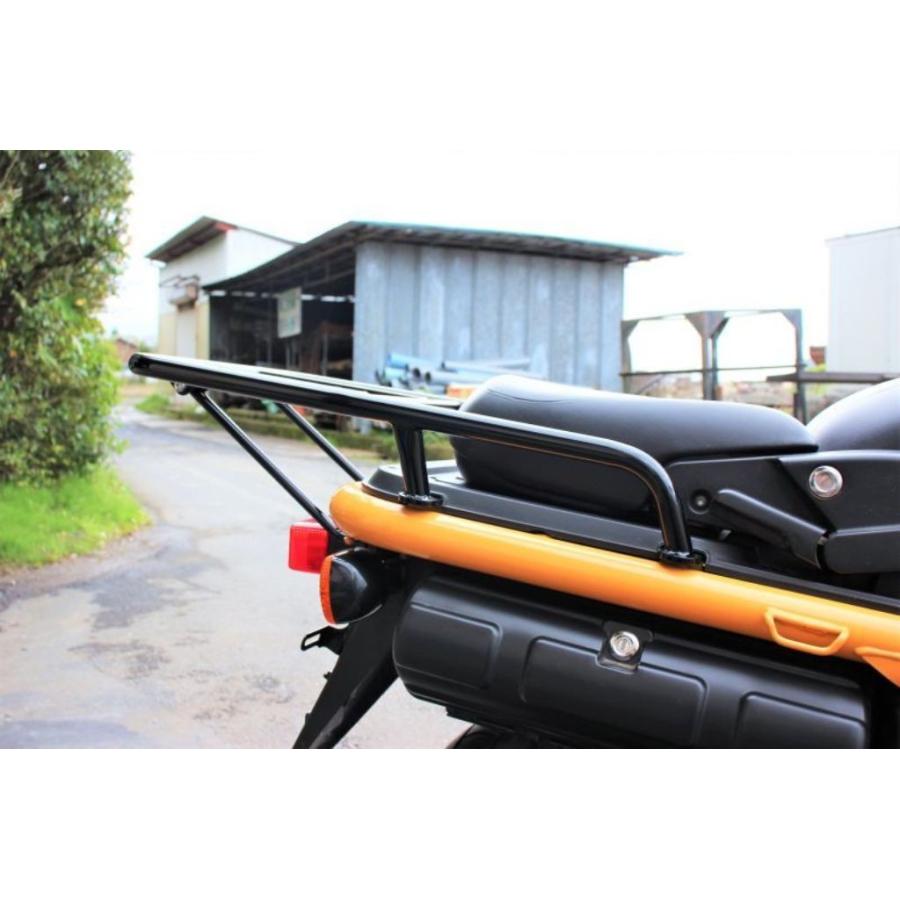 PS250 リアキャリア・カゴ・風防