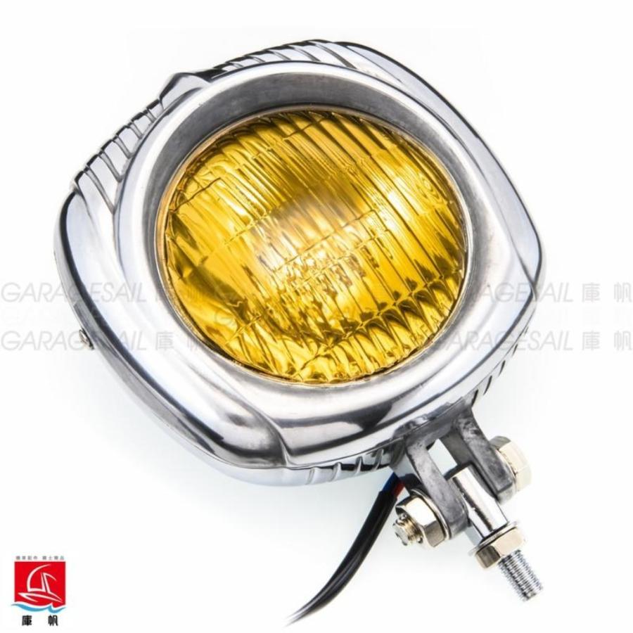 GarageSaiL ガレージセイル 4.5” shell Headlight レンズカラー：Transparent glass ヘッドライト 灯火類 電装系