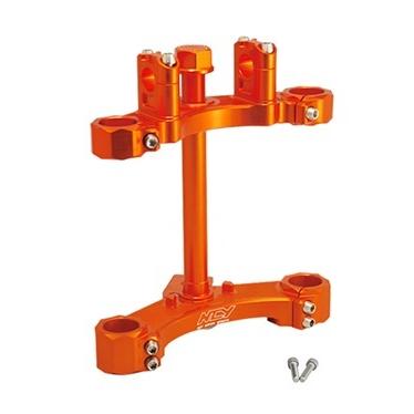 NCY エヌシーワイ Original Steering Stem カラー：Orange MINI 125 Hartford ハートフォード トリプルツリー・ステム・アンダーブラケット ハンドル