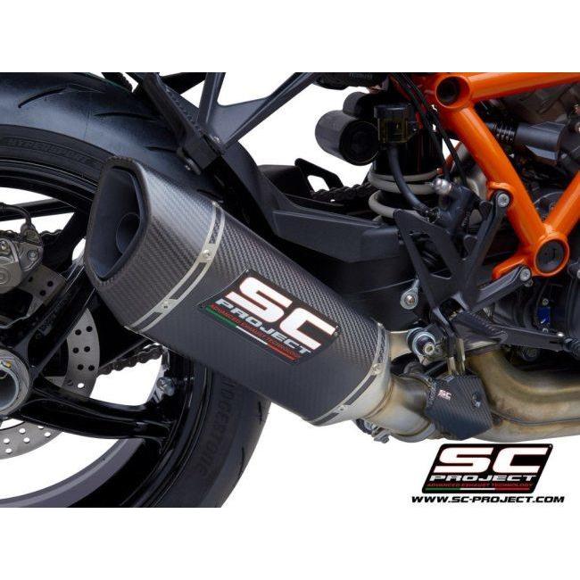 SC-PROJECT SCプロジェクト SC1-R スリップオンサイレンサー 本体材質：カーボン 1290 SUPER DUKE R KTM スリップオンマフラー マフラー | SCーPROJECT | 05