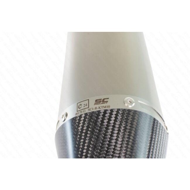 SC-PROJECT SCプロジェクト SC1-R スリップオンサイレンサー 本体材質：チタン 1290 SUPER DUKE R KTM スリップオンマフラー マフラー | SCーPROJECT | 03