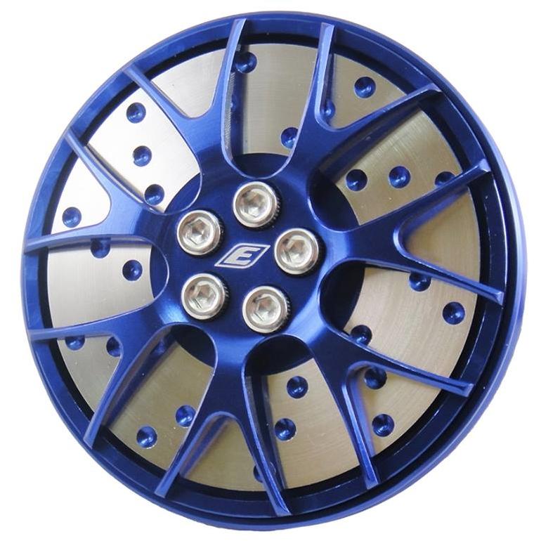 EPIC エピック CNC Wheel shape (YAMAHA) Fuel tank cap カラー：ブルー CUXI 100 CYGNUS X GTR 125 aero RS Z YAMAHA ヤマハ ガソリンタンクキャップ 外装
